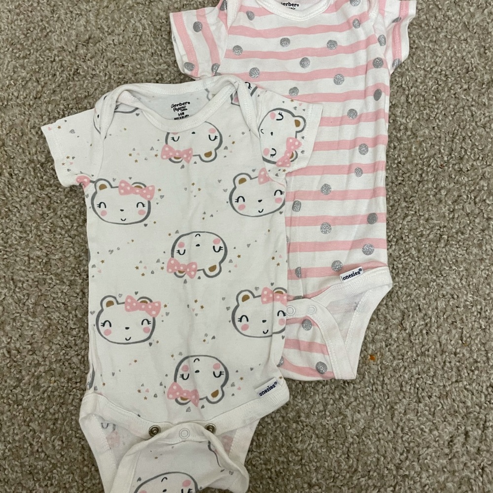 Gerber baby onesies